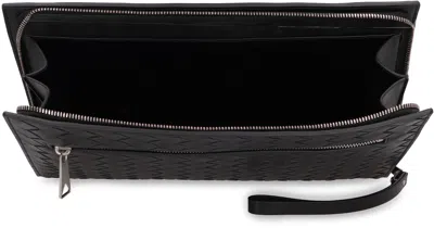 Bottega Veneta Medium Intrecciato Leather Clutch Bag