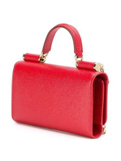 Shop Dolce & Gabbana Mini Von Wallet Crossbody Bag