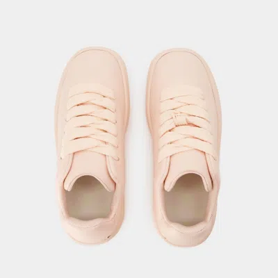 Burberry Leather Box Sneakers