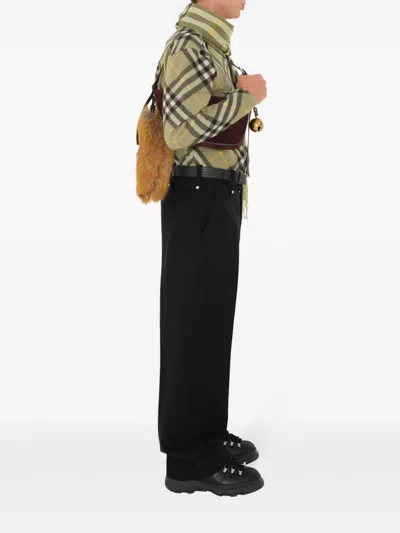 Burberry Checked Wool-blend Shirt Jacket
