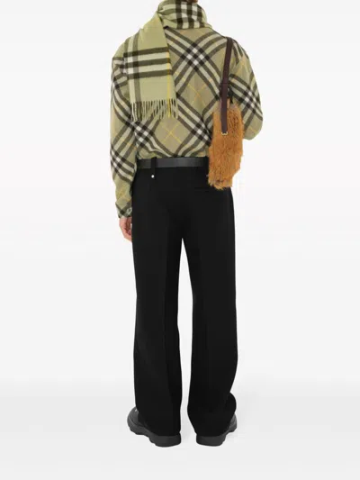 Burberry Checked Wool-blend Shirt Jacket