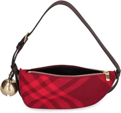 Burberry Mini Shield Check-pattern Shoulder Bag