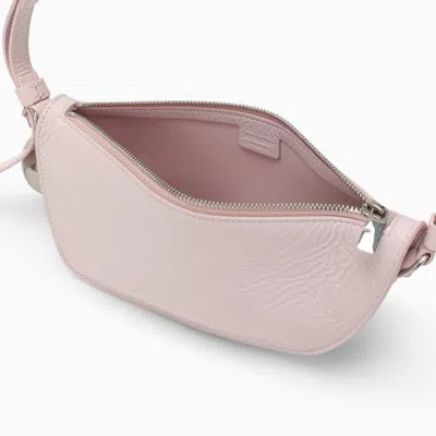 Burberry Woman Pastel Pink Leather Knight Small Shoulder Bag