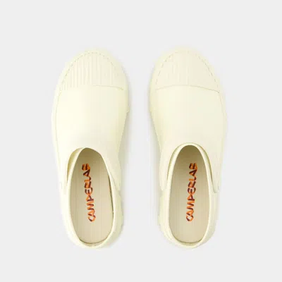 Camper Traktori Slides -  - Leather - White