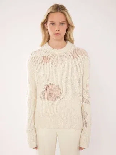 Chloé Distressed Knit Sweater