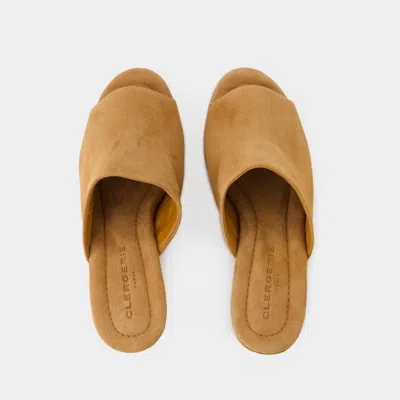Clergerie Dolcy9 Sandals - Green - Leather