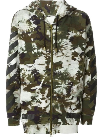 Off-white Camouflage Print Hoodie