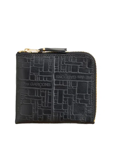 Comme Des Garçons Wallet Portafoglio In Pelle Con Zip