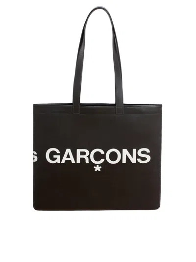 Comme Des Garçons Wallet Tote Bag Logo