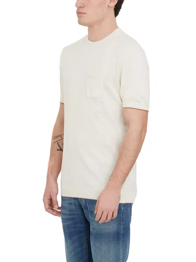 Daniele Alessandrini T-shirt Girocollo Con Taschino