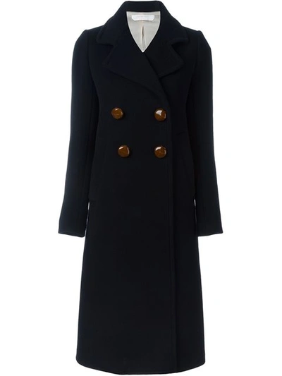 See By Chloé Double Breasted Long Coat