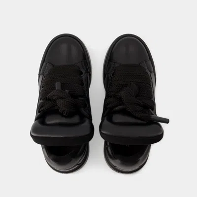 Dolce & Gabbana Snk Man Sneakers Black Size 9 Lambskin In Black