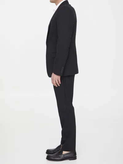 Dolce & Gabbana Two-piece Suit In Black Wool