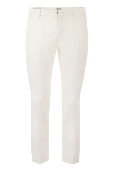 Dondup Men's Alfredo - Slim-fit Cotton Trousers