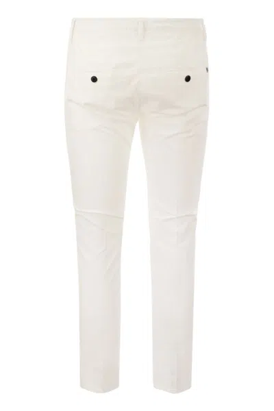 Dondup Men's Alfredo - Slim-fit Cotton Trousers