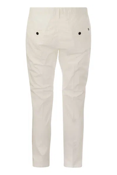 Dondup Men's Alfredo - Slim-fit Cotton Trousers