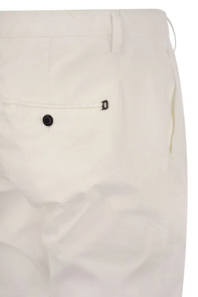 Dondup Men's Alfredo - Slim-fit Cotton Trousers