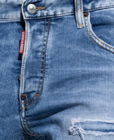 Dsquared2 Logo-patch Mid-rise Skinny Jeans
