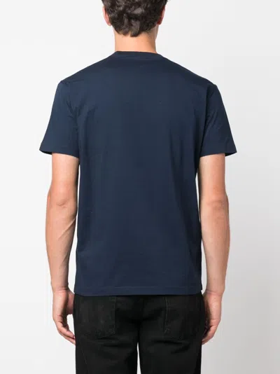 Dsquared2 Crew Neck Surf Board T-shirt With Embossed Logo