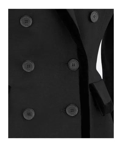Dior Marlène Double-breasted Jacket In Black