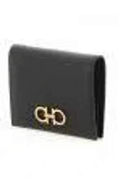 Ferragamo Quilted Gancini Credit Card Holder