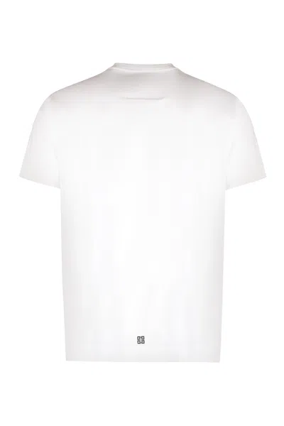 Givenchy Crew Neck T-shirt With Ribbed Neckline