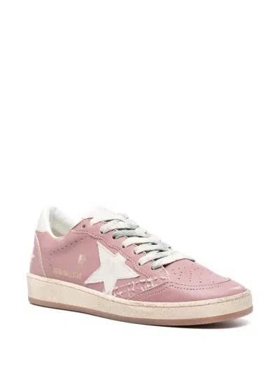 Golden Goose Ball Star Leather Sneakers