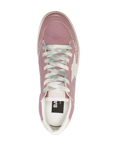 Golden Goose Ball Star Leather Sneakers