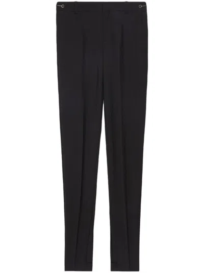 Gucci Cotton Jersey Trousers With Embroidery