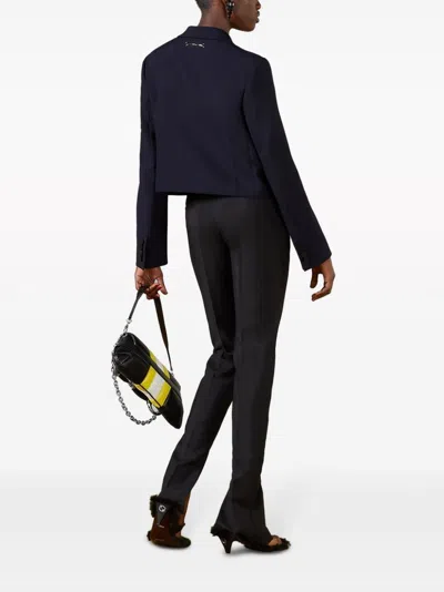 Gucci Cotton Jersey Trousers With Embroidery
