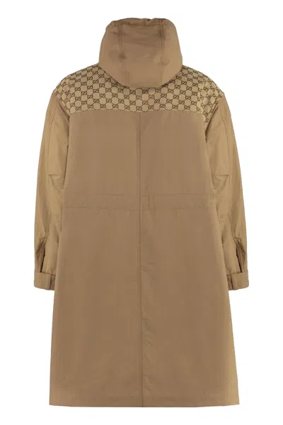 Gucci Men's Technical Fabric Parka