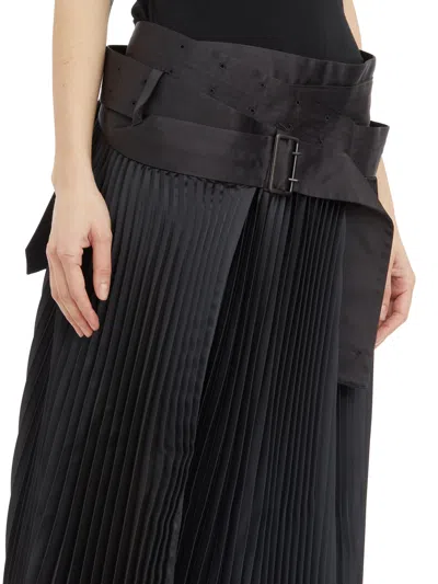 Junya Watanabe Pleated Long Skirt