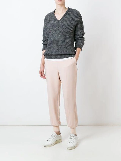 Shop Stella Mccartney Julia Trousers In Pink