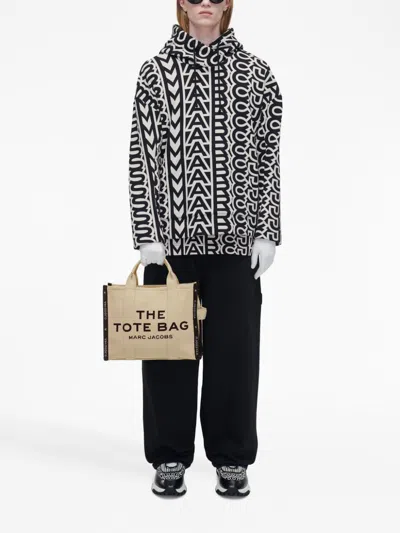 Marc Jacobs Structured Jacquard Medium Tote With Removable Strap