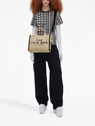 Marc Jacobs Structured Jacquard Medium Tote With Removable Strap