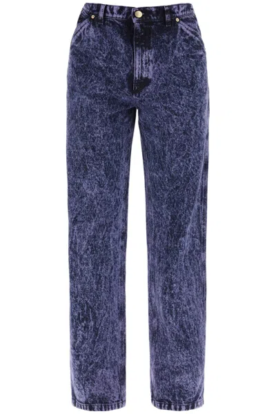 Marni Stonewashed Mid-rise Straight-leg Jeans