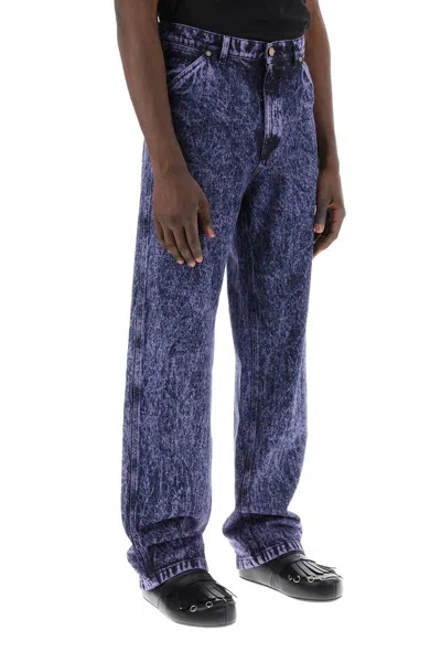 Marni Stonewashed Mid-rise Straight-leg Jeans