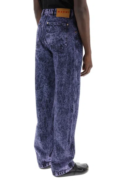 Marni Stonewashed Mid-rise Straight-leg Jeans