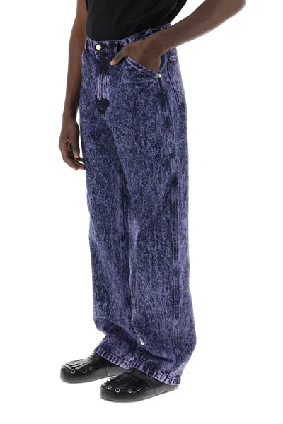 Marni Stonewashed Mid-rise Straight-leg Jeans