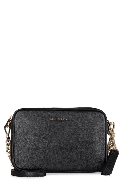 Michael Michael Kors Jet Set Large Textured Leather Crossbody Bag
