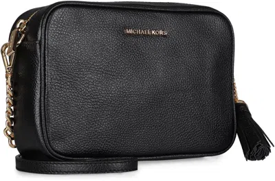Michael Michael Kors Jet Set Large Textured Leather Crossbody Bag