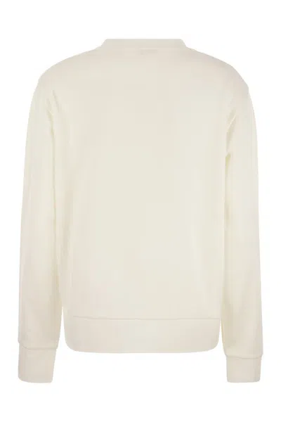 Moncler Logo Sweatshirt With Crystals