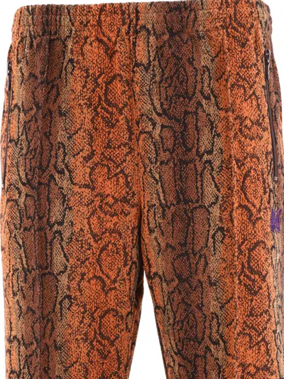 Needles Animal Print Track Trousers With Elastic Waistband
