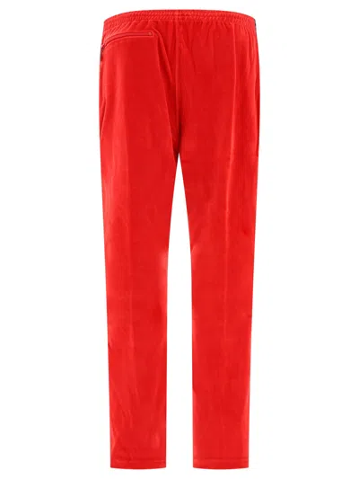 Needles Ribbed Texture Track Trousers With Side Stripes