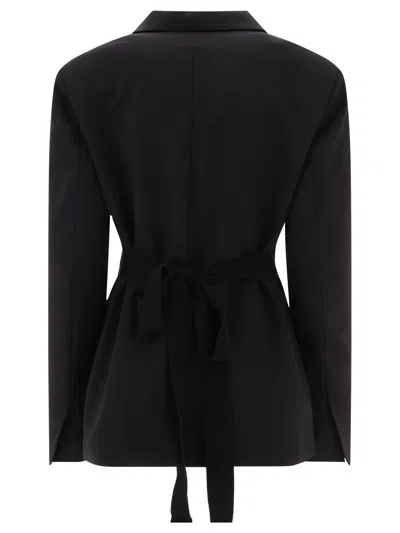 Nensi Dojaka Women's "serge" Tailored Belted Jacket