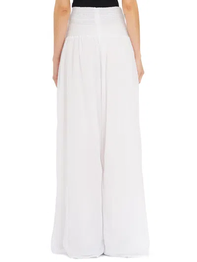 Nu Pantaloni Vita Alta In Cotone