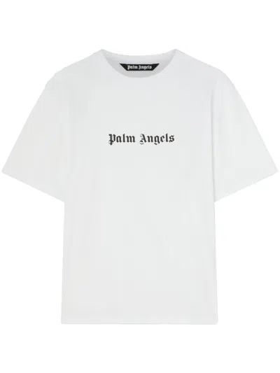 Shop Palm Angels Logo Slim T-shirt