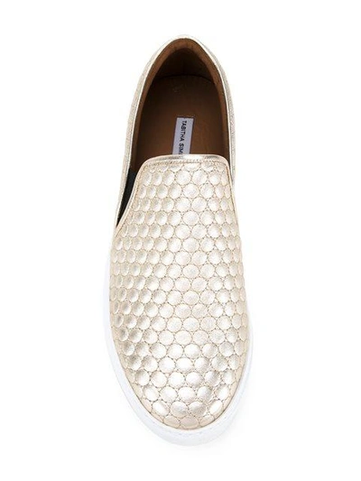 Shop Tabitha Simmons 'huntington' Slip-on Sneakers In White