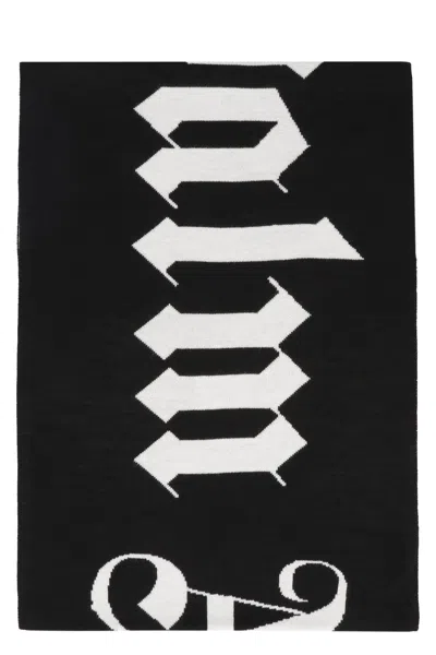 Palm Angels Wool Blend Scarf