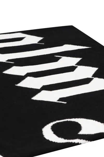 Palm Angels Wool Blend Scarf